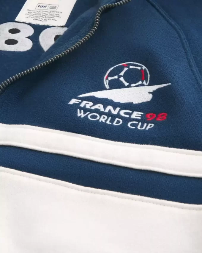 1998 FIFA World Cup France Graafinen fleecetakki 1998 FIFA World Cup France Graafinen fleecetakki
