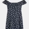 A-linjainen röyhelöinen minimekko A-linjainen röyhelöinen minimekko