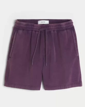 Above-the-Kinee Baggy fleece shortsit