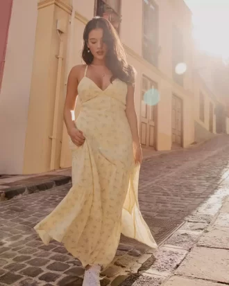 Avaa takaosa Maxi Dress