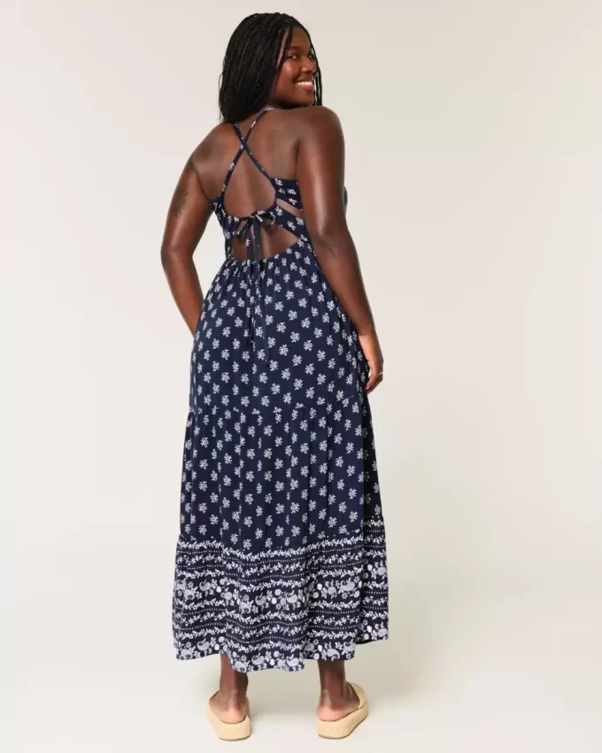 Avaa takaosa Maxi Dress