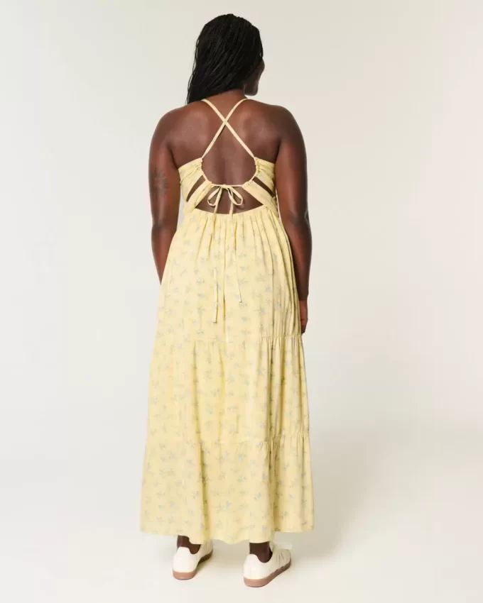 Avaa takaosa Maxi Dress