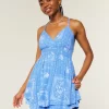 Avoselkäinen Babydoll Romperi