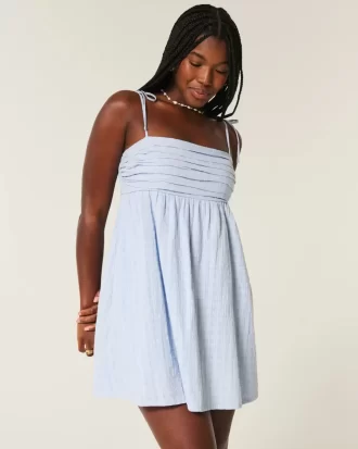Babydoll solmittava minimekko