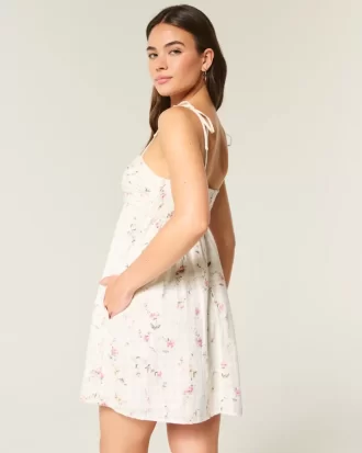 Babydoll solmittava minimekko
