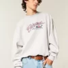Baggy Cinch Bahamas Graphic Crew collegepaita Baggy Cinch Bahamas Graphic Crew collegepaita