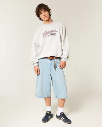 Baggy Cinch Bahamas Graphic Crew collegepaita