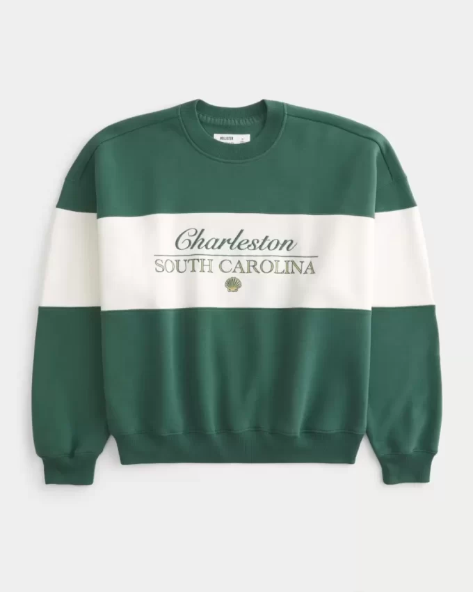 Baggy Cinch Charleston Graphic Crew collegepaita Baggy Cinch Charleston Graphic Crew collegepaita