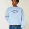 Baggy Cinch Key West Graphic Crew collegepaita Baggy Cinch Key West Graphic Crew collegepaita