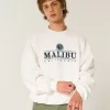 Baggy Cinch Malibu Graphic Crew collegepaita Baggy Cinch Malibu Graphic Crew collegepaita