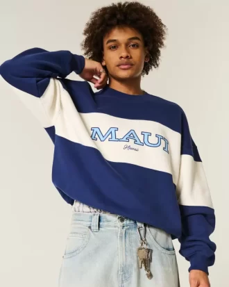 Baggy Cinch Maui Graphic Crew collegepaita