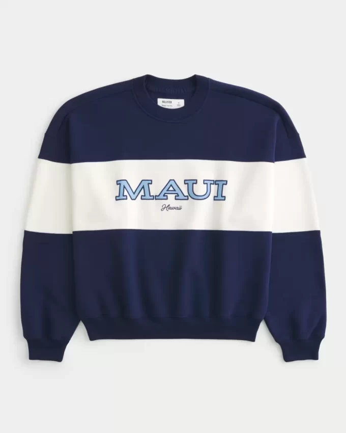 Baggy Cinch Maui Graphic Crew collegepaita Baggy Cinch Maui Graphic Crew collegepaita