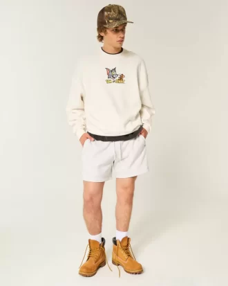 Baggy Cinch Tom and Jerry Graphic Crew -huppari