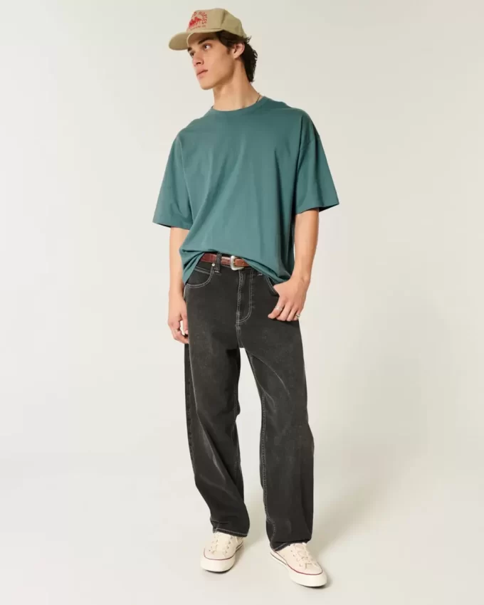 Baggy Cotton Crew T-paita