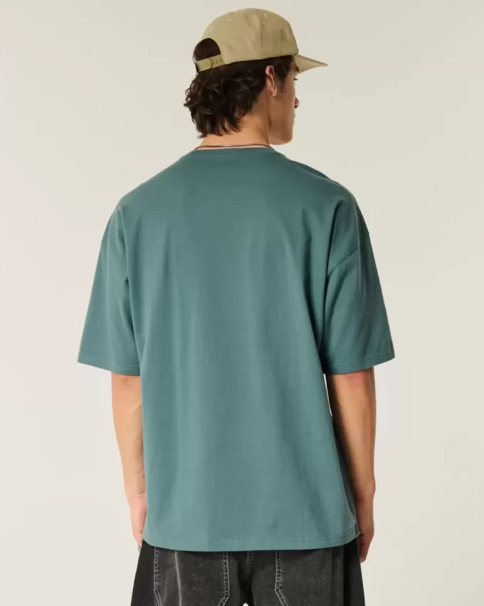 Baggy Cotton Crew T-paita