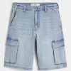 Baggy Denim Cargo Shortsit Baggy Denim Cargo Shortsit