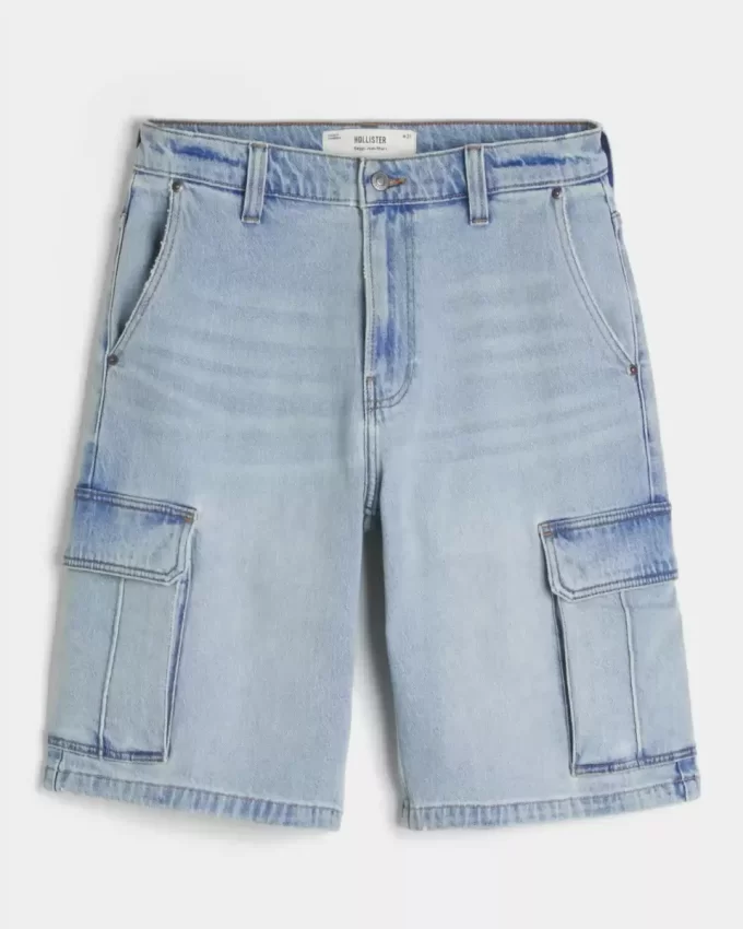 Baggy Denim Cargo Shortsit Baggy Denim Cargo Shortsit
