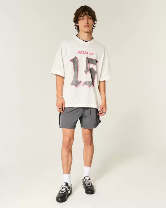 Baggy Dodge Hellcat Graphic Jersey Baggy Dodge Hellcat Graphic Jersey
