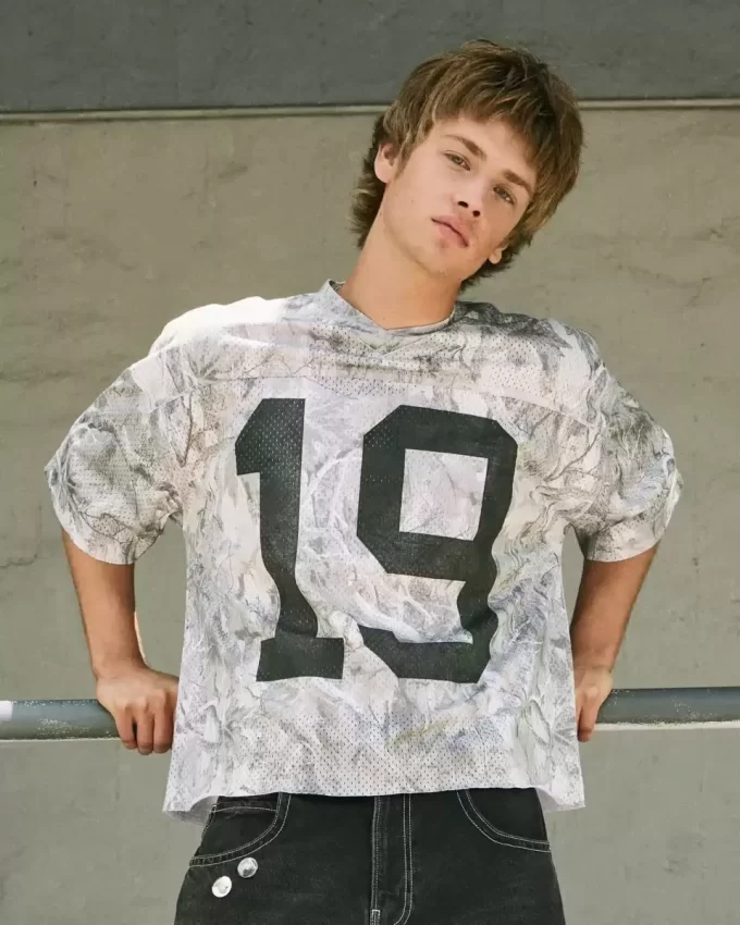 Baggy Graphic Camo Jersey Baggy Graphic Camo Jersey