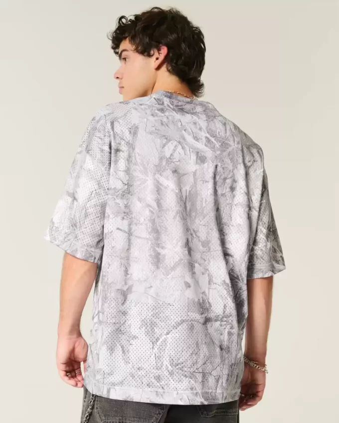 Baggy Graphic Camo Jersey Baggy Graphic Camo Jersey