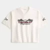 Baggy Heavyweight Crop Chevrolet Graphic T-paita Baggy Heavyweight Crop Chevrolet Graphic T-paita