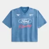 Baggy Heavyweight Crop Ford Graphic T-paita Baggy Heavyweight Crop Ford Graphic T-paita