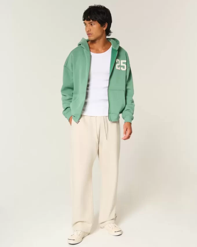 Baggy New York Graphic collegehousut