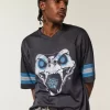 Baggy Stone Cold Steve Austin Graphic Jersey Baggy Stone Cold Steve Austin Graphic Jersey