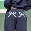 Bow Graphic Baggy collegehousut