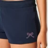 Bow Graphic Fleece -minishortsit Bow Graphic Fleece -minishortsit