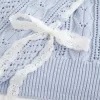 Bow-Sleeve Cable-Knit pusero Bow-Sleeve Cable-Knit pusero