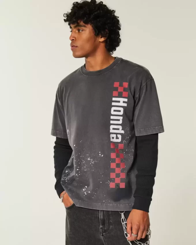 Box Heavyweight Honda Graphic Tee Box Heavyweight Honda Graphic Tee