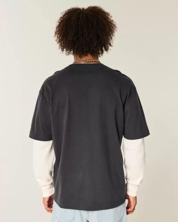 Box Layered Thermal Graphic paita Box Layered Thermal Graphic paita