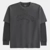 Box Layered Thermal Tokyo Graphic -paita