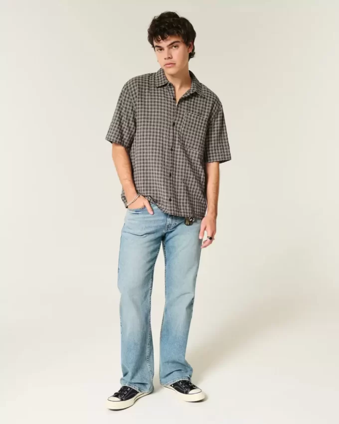 Box lyhythihainen taskupaita Box lyhythihainen taskupaita