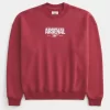Boxy Arsenal FC Graphic Crew -huppari Boxy Arsenal FC Graphic Crew -huppari