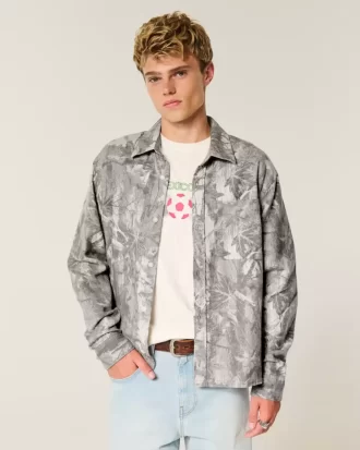 Boxy Camo Flanellipaita