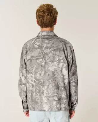 Boxy Camo Flanellipaita