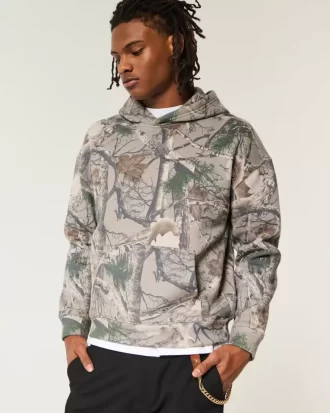 Boxy Camo -huppari