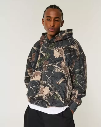 Boxy Camo -huppari