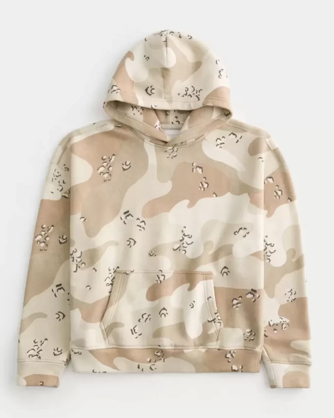 Boxy Camo -huppari