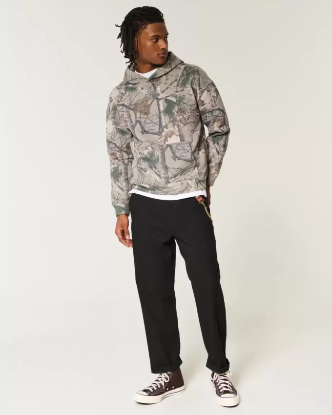 Boxy Camo -huppari Boxy Camo -huppari