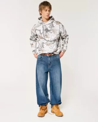 Boxy Camo -huppari Boxy Camo -huppari