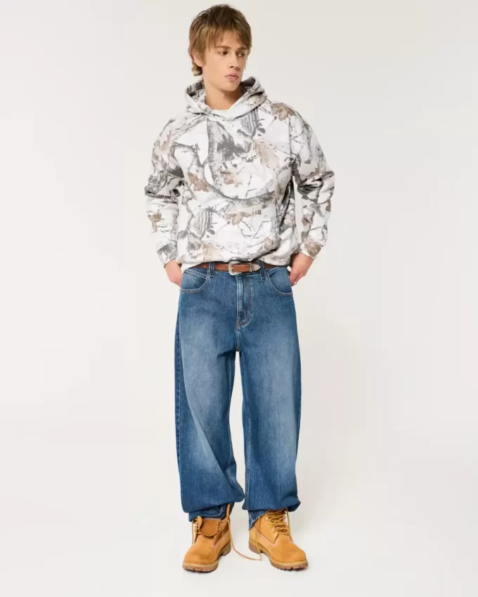 Boxy Camo -huppari Boxy Camo -huppari