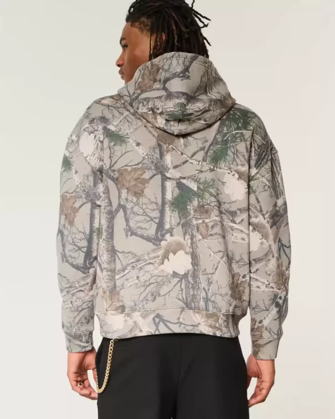 Boxy Camo -huppari Boxy Camo -huppari