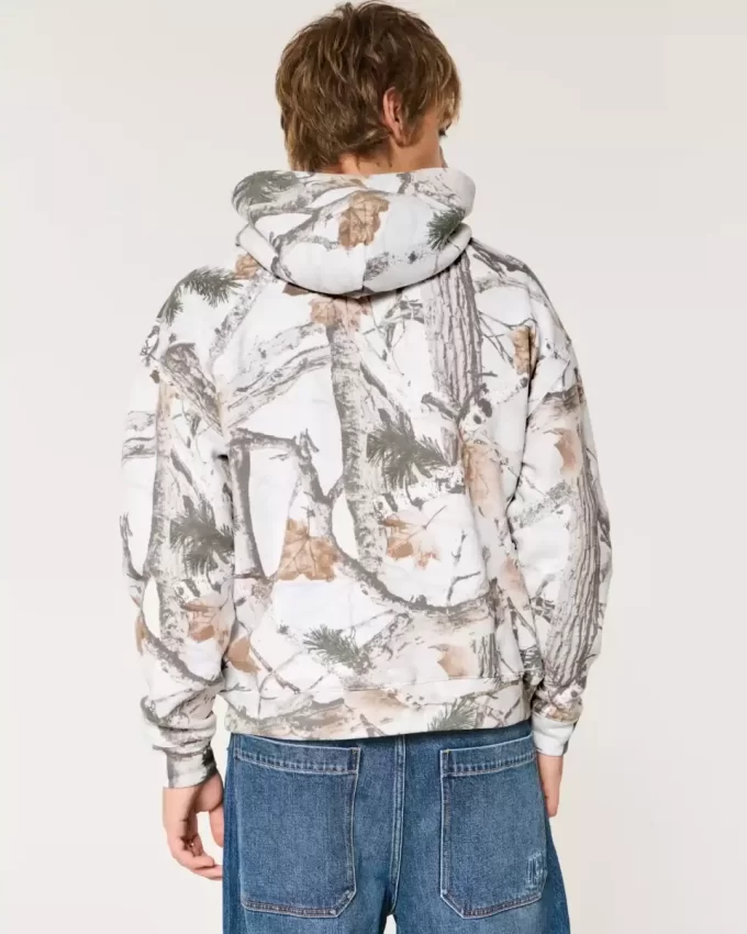 Boxy Camo -huppari Boxy Camo -huppari