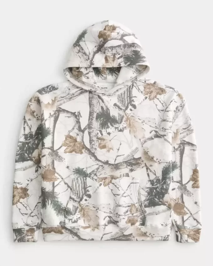 Boxy Camo -huppari Boxy Camo -huppari