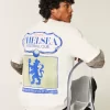 Boxy Chelsea FC Graphic T-paita