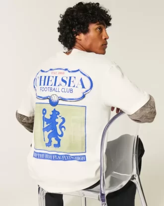 Boxy Chelsea FC Graphic T-paita