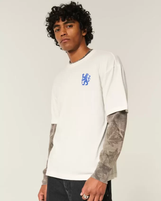 Boxy Chelsea FC Graphic T-paita